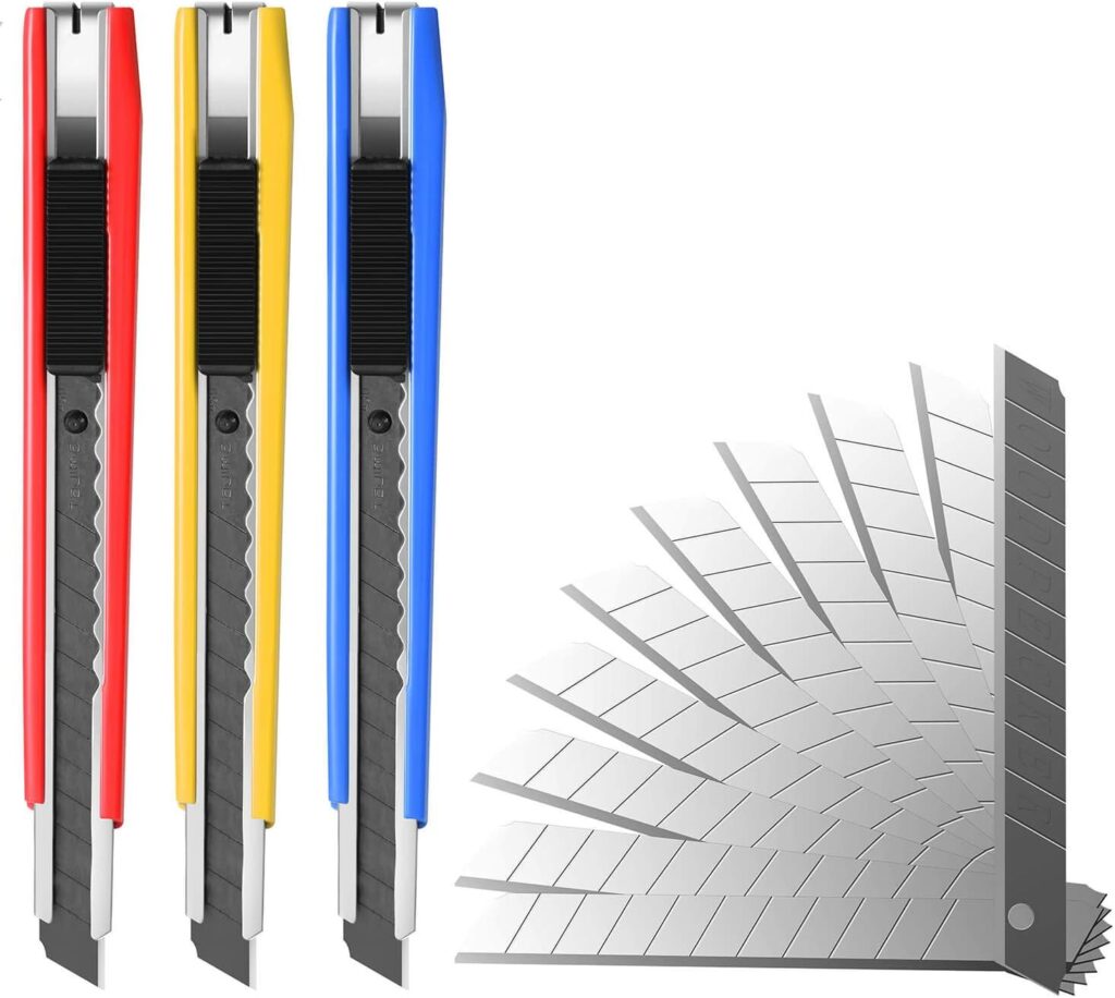 Cuttermesser-Set – Abbrechklingen für Karton & DIY
