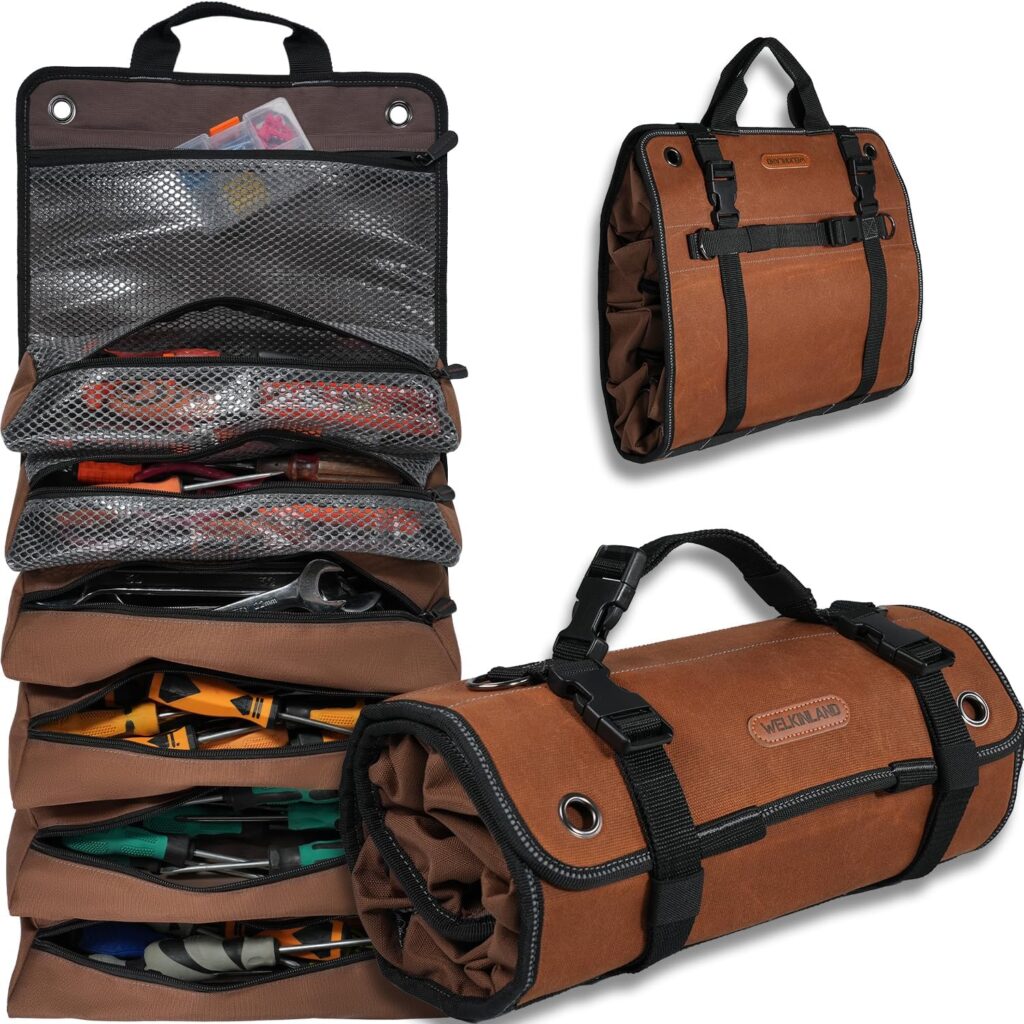 Werkzeug-Rolltasche – Bits & Kleinteile unterwegs sortiert