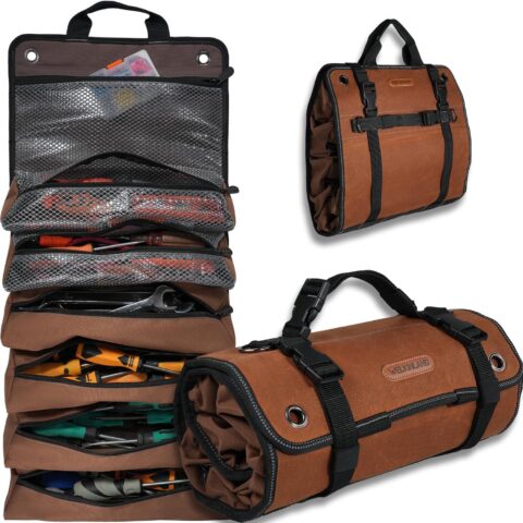 Werkzeug-Rolltasche – Bits & Kleinteile unterwegs sortiert